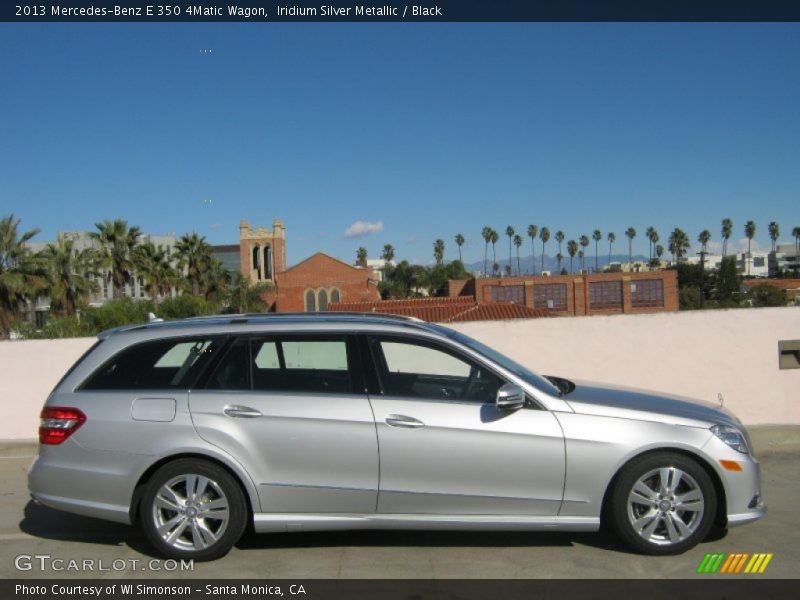 Iridium Silver Metallic / Black 2013 Mercedes-Benz E 350 4Matic Wagon