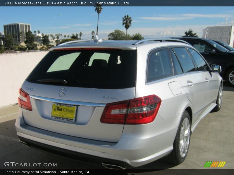 Iridium Silver Metallic / Black 2013 Mercedes-Benz E 350 4Matic Wagon