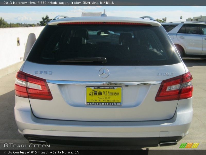 Iridium Silver Metallic / Black 2013 Mercedes-Benz E 350 4Matic Wagon