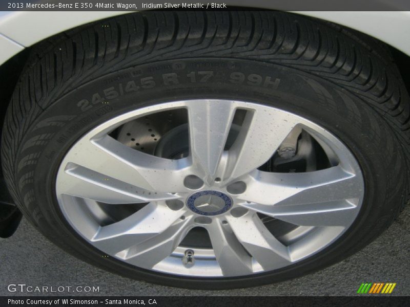 Iridium Silver Metallic / Black 2013 Mercedes-Benz E 350 4Matic Wagon