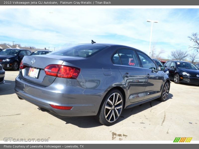 Platinum Gray Metallic / Titan Black 2013 Volkswagen Jetta GLI Autobahn
