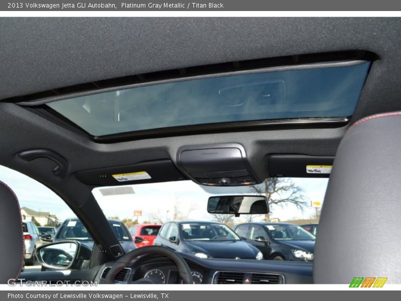 Platinum Gray Metallic / Titan Black 2013 Volkswagen Jetta GLI Autobahn
