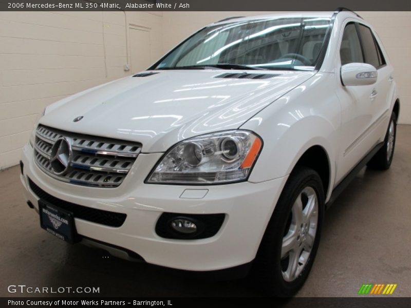 Alabaster White / Ash 2006 Mercedes-Benz ML 350 4Matic