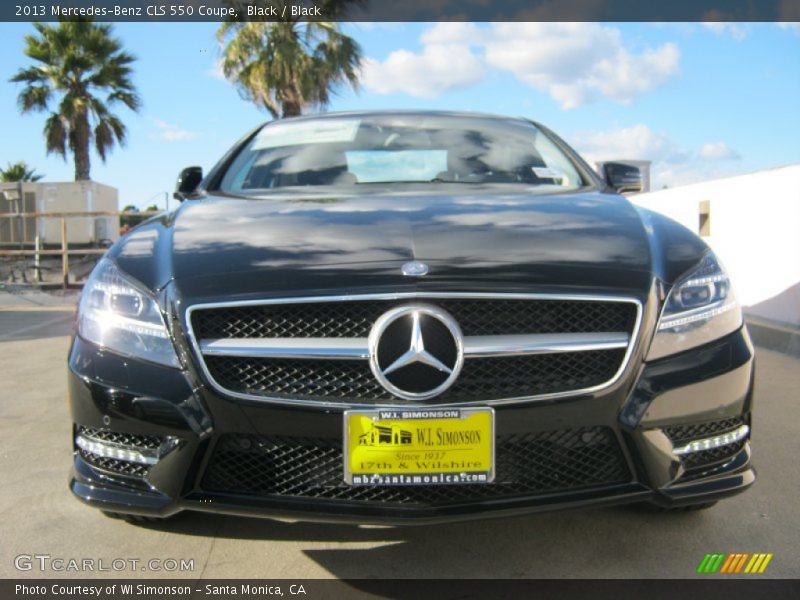 Black / Black 2013 Mercedes-Benz CLS 550 Coupe