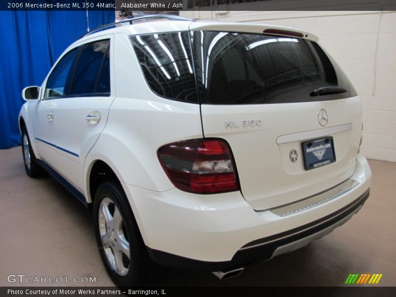 Alabaster White / Ash 2006 Mercedes-Benz ML 350 4Matic