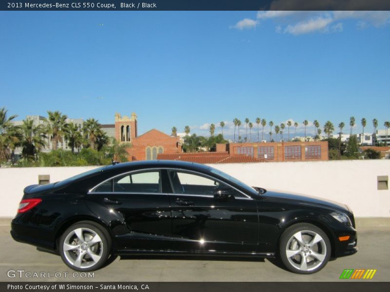Black / Black 2013 Mercedes-Benz CLS 550 Coupe
