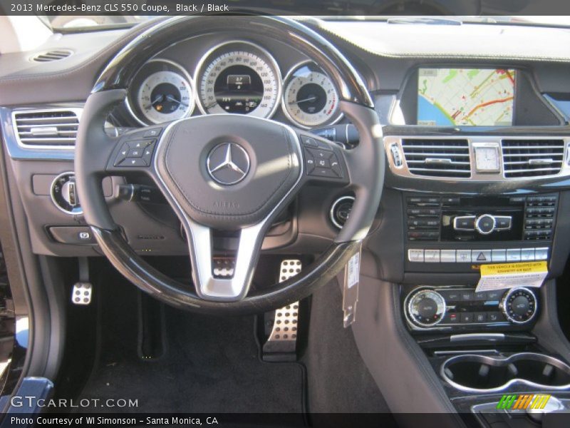 Black / Black 2013 Mercedes-Benz CLS 550 Coupe