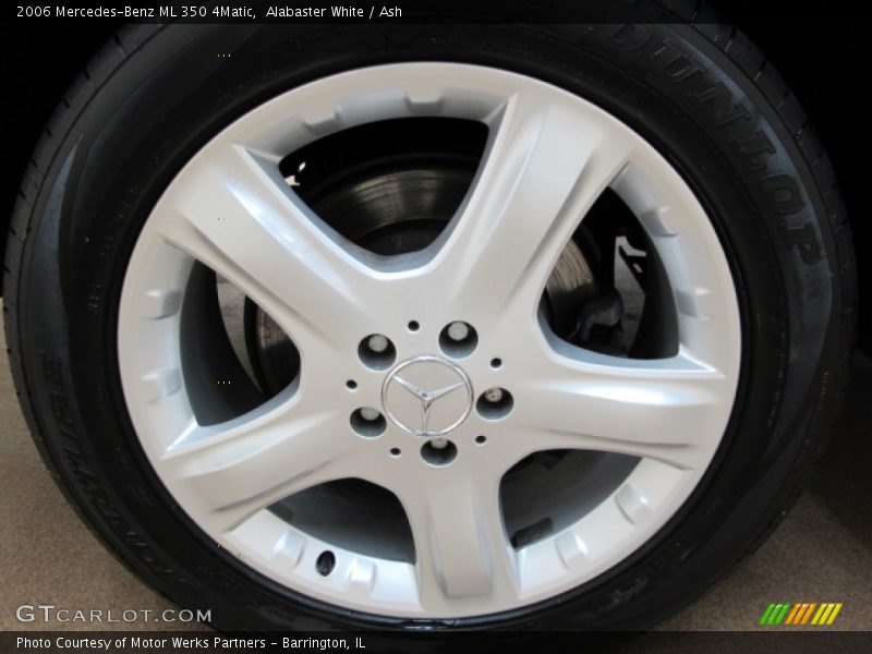 Alabaster White / Ash 2006 Mercedes-Benz ML 350 4Matic