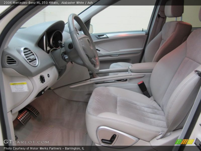 Alabaster White / Ash 2006 Mercedes-Benz ML 350 4Matic
