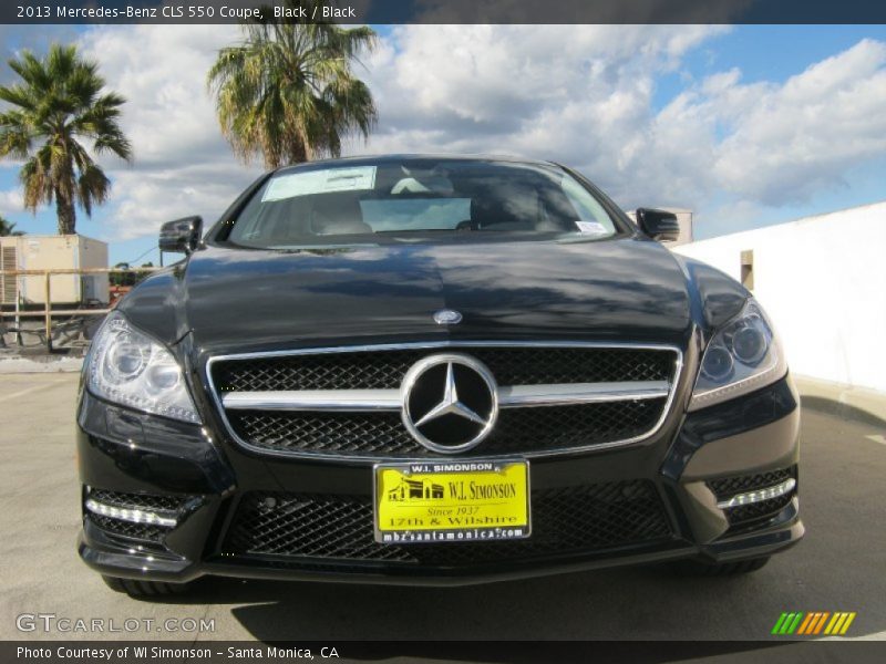 Black / Black 2013 Mercedes-Benz CLS 550 Coupe