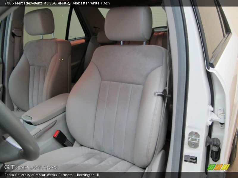 Alabaster White / Ash 2006 Mercedes-Benz ML 350 4Matic