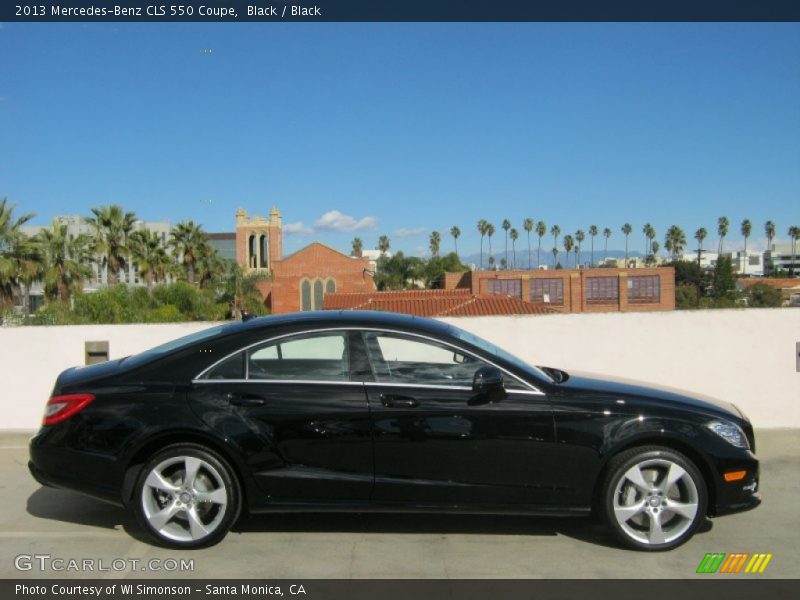 Black / Black 2013 Mercedes-Benz CLS 550 Coupe