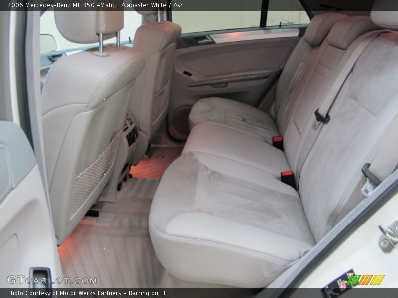 Alabaster White / Ash 2006 Mercedes-Benz ML 350 4Matic