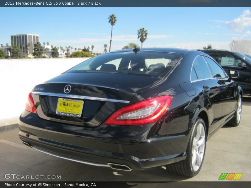 Black / Black 2013 Mercedes-Benz CLS 550 Coupe