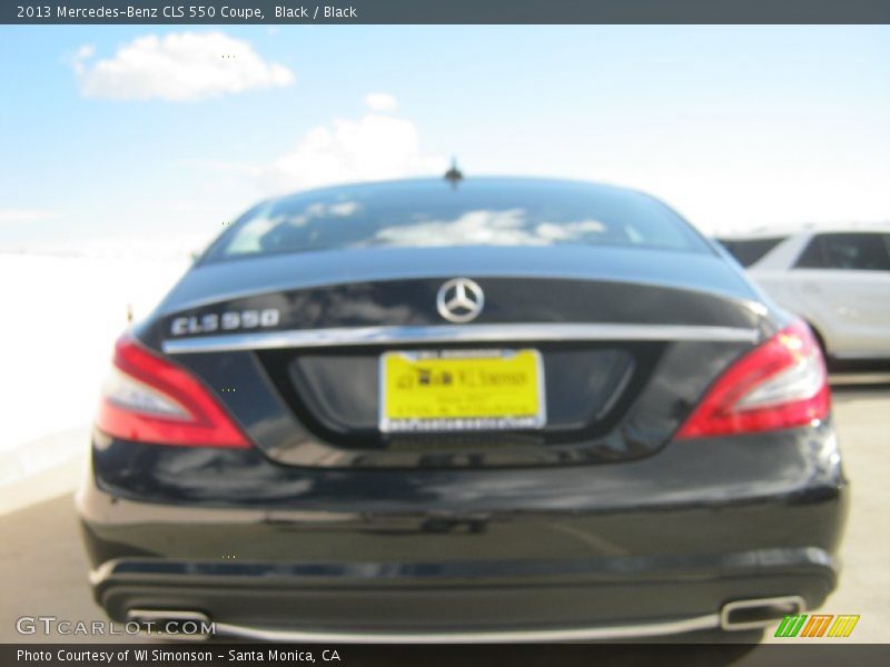 Black / Black 2013 Mercedes-Benz CLS 550 Coupe