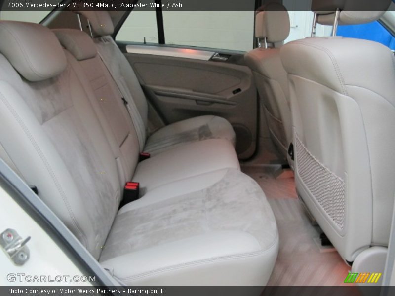 Alabaster White / Ash 2006 Mercedes-Benz ML 350 4Matic