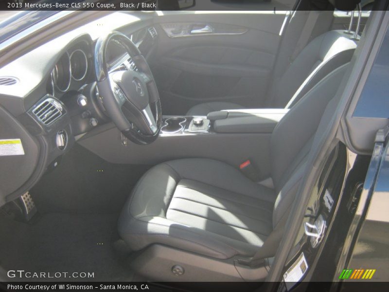 Black / Black 2013 Mercedes-Benz CLS 550 Coupe