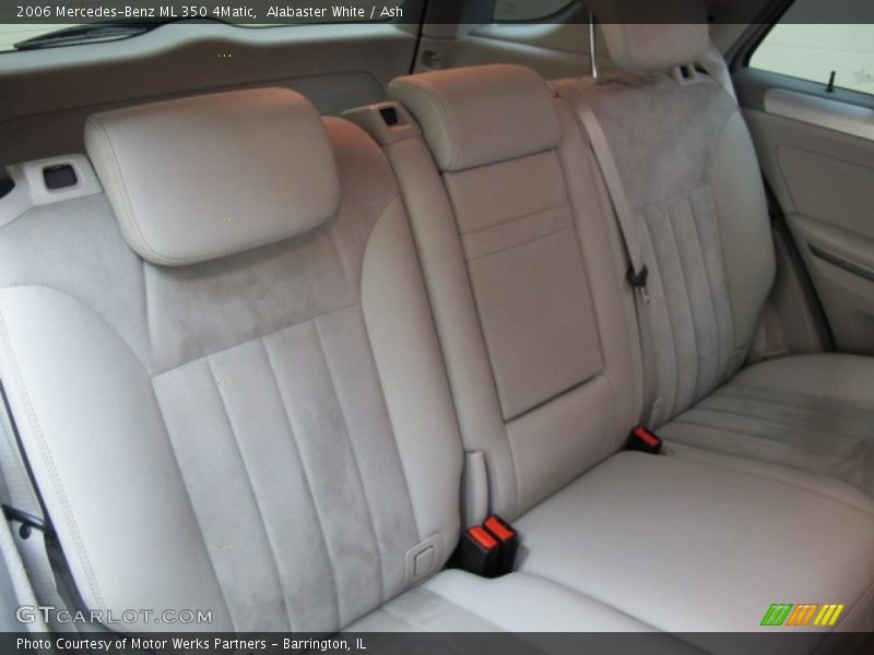 Alabaster White / Ash 2006 Mercedes-Benz ML 350 4Matic