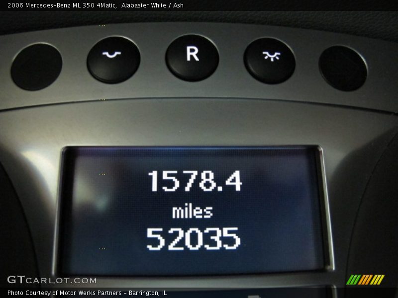 Alabaster White / Ash 2006 Mercedes-Benz ML 350 4Matic