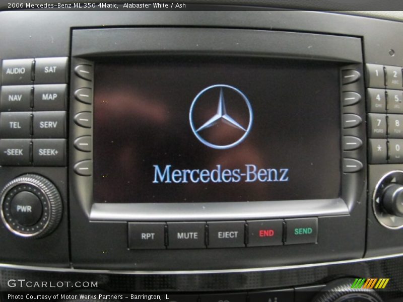 Alabaster White / Ash 2006 Mercedes-Benz ML 350 4Matic
