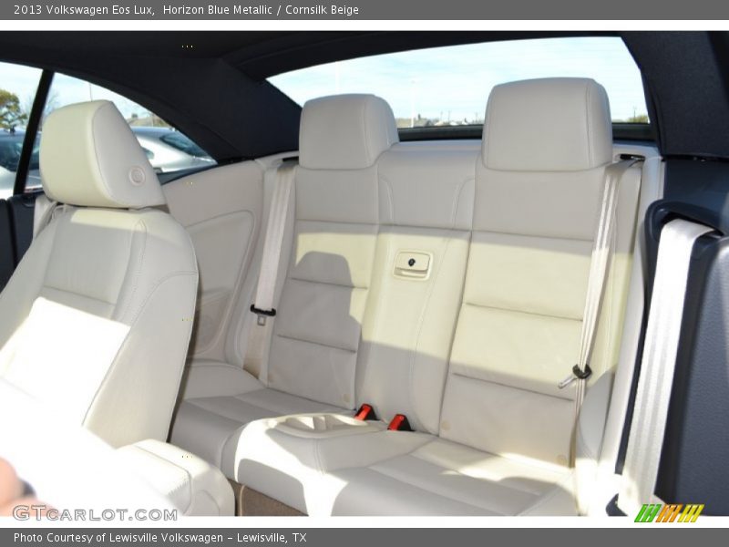 Horizon Blue Metallic / Cornsilk Beige 2013 Volkswagen Eos Lux