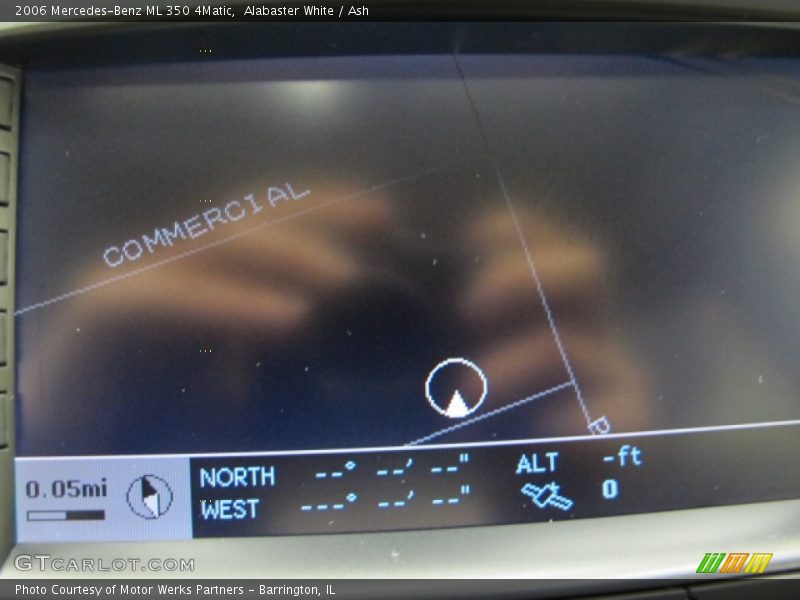 Alabaster White / Ash 2006 Mercedes-Benz ML 350 4Matic