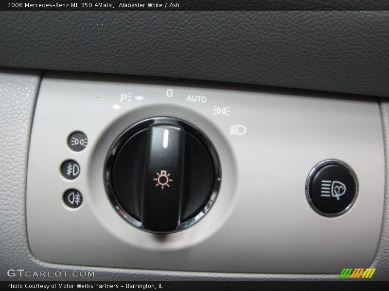 Alabaster White / Ash 2006 Mercedes-Benz ML 350 4Matic