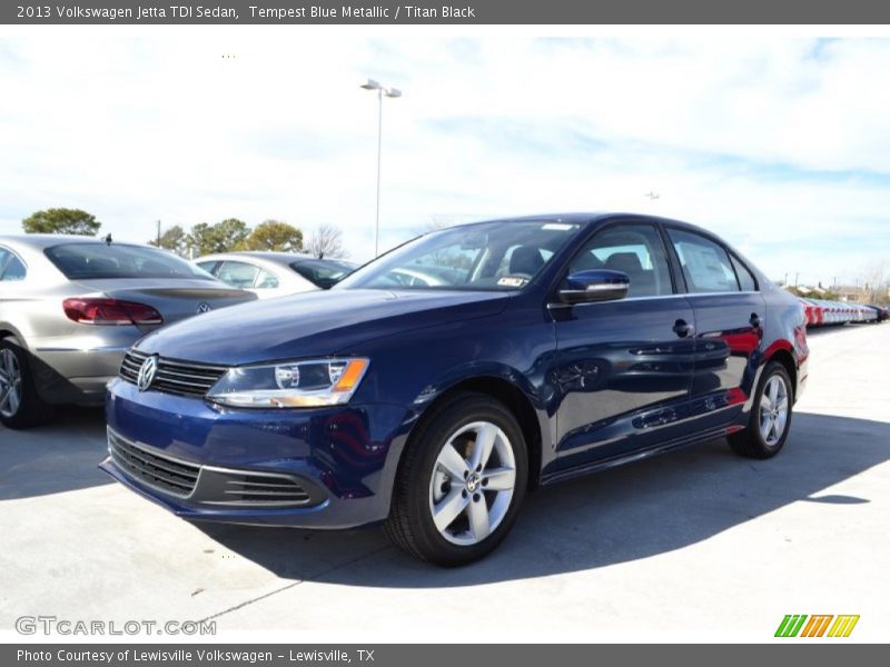 Front 3/4 View of 2013 Jetta TDI Sedan