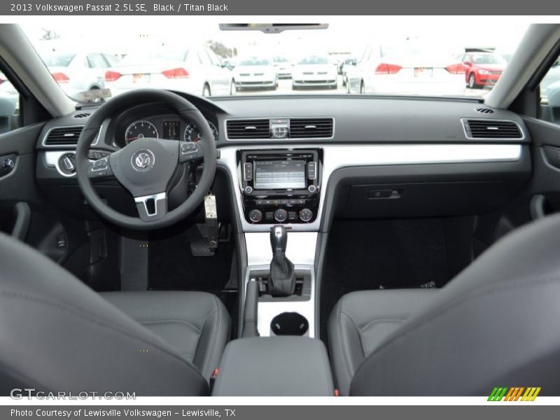 Black / Titan Black 2013 Volkswagen Passat 2.5L SE