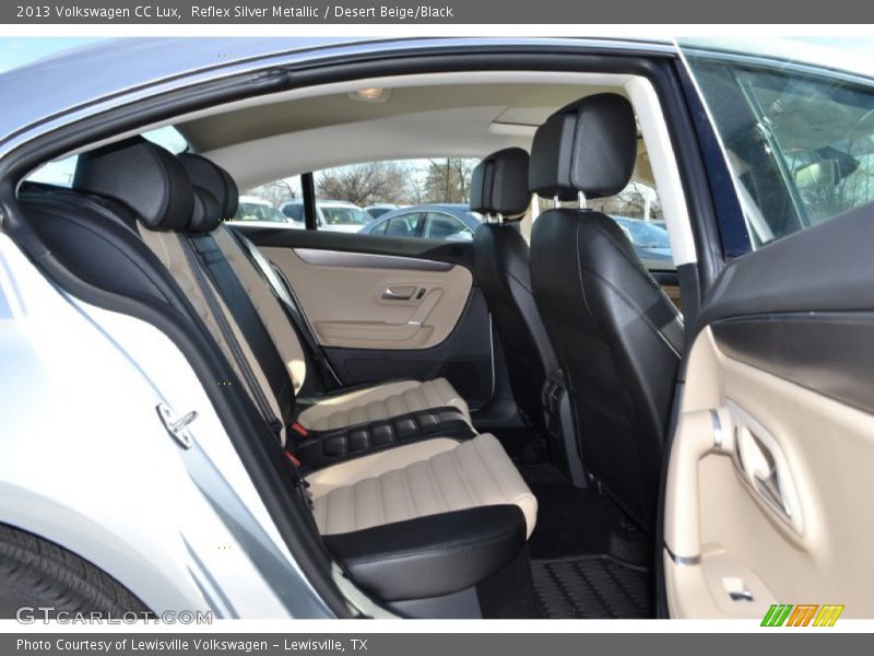 Reflex Silver Metallic / Desert Beige/Black 2013 Volkswagen CC Lux