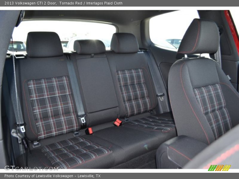 Tornado Red / Interlagos Plaid Cloth 2013 Volkswagen GTI 2 Door