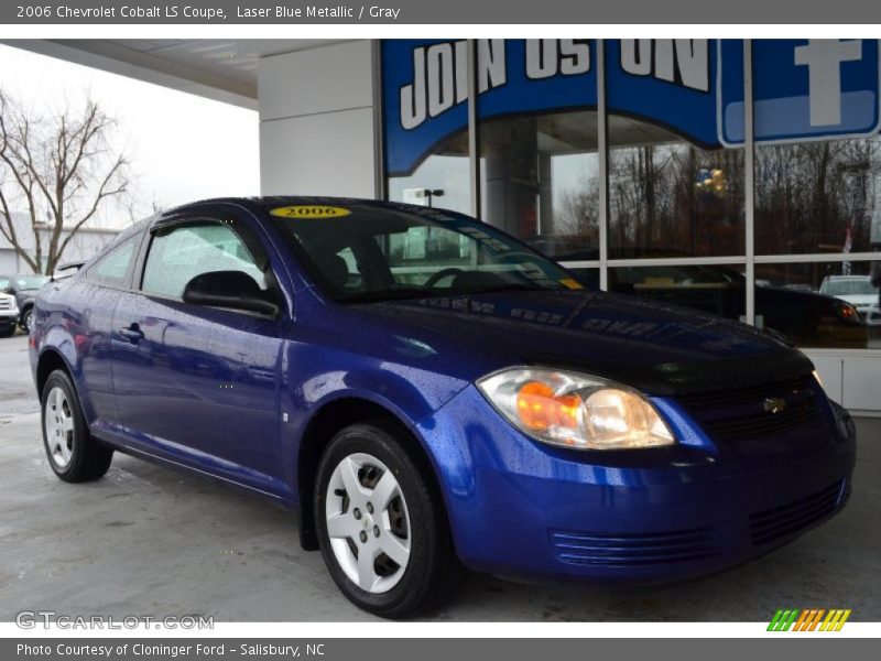 Laser Blue Metallic / Gray 2006 Chevrolet Cobalt LS Coupe