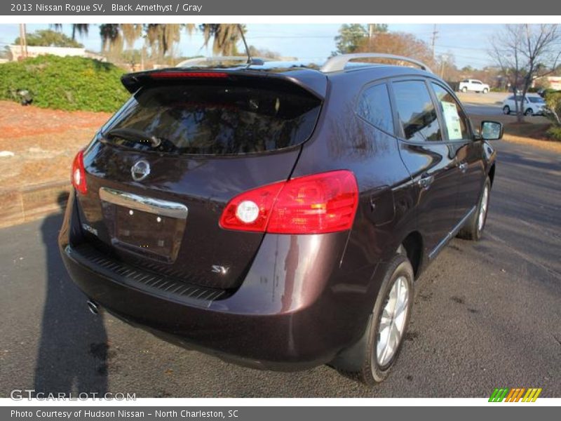 Black Amethyst / Gray 2013 Nissan Rogue SV