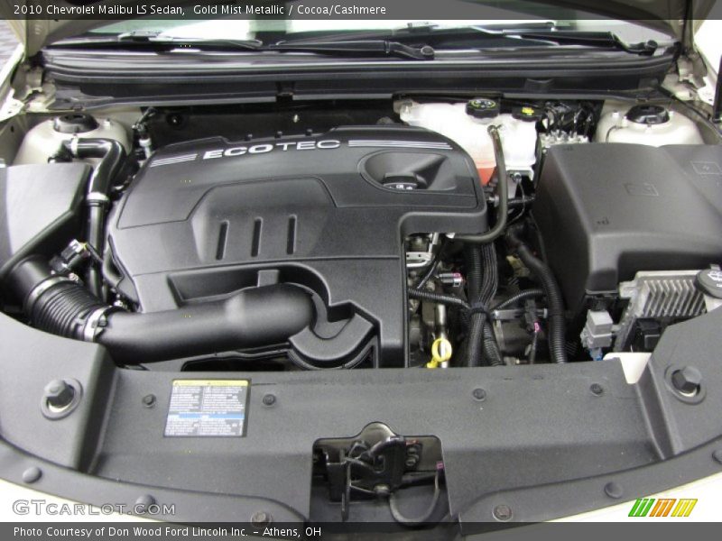 Gold Mist Metallic / Cocoa/Cashmere 2010 Chevrolet Malibu LS Sedan