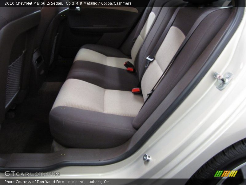 Gold Mist Metallic / Cocoa/Cashmere 2010 Chevrolet Malibu LS Sedan