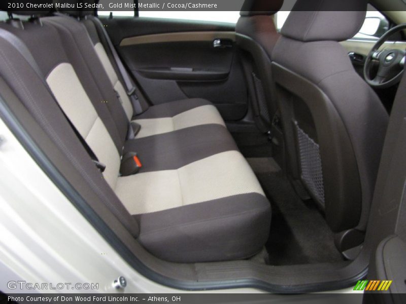 Gold Mist Metallic / Cocoa/Cashmere 2010 Chevrolet Malibu LS Sedan