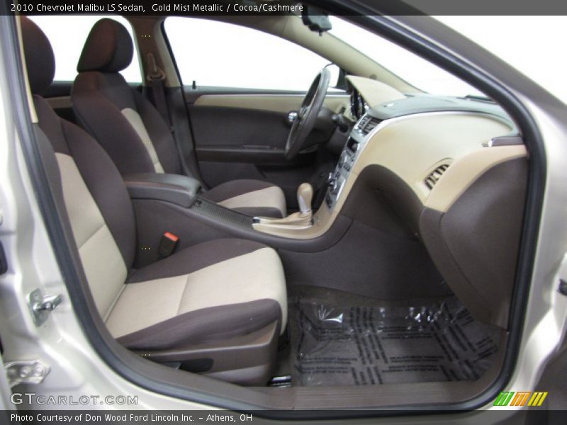 Gold Mist Metallic / Cocoa/Cashmere 2010 Chevrolet Malibu LS Sedan