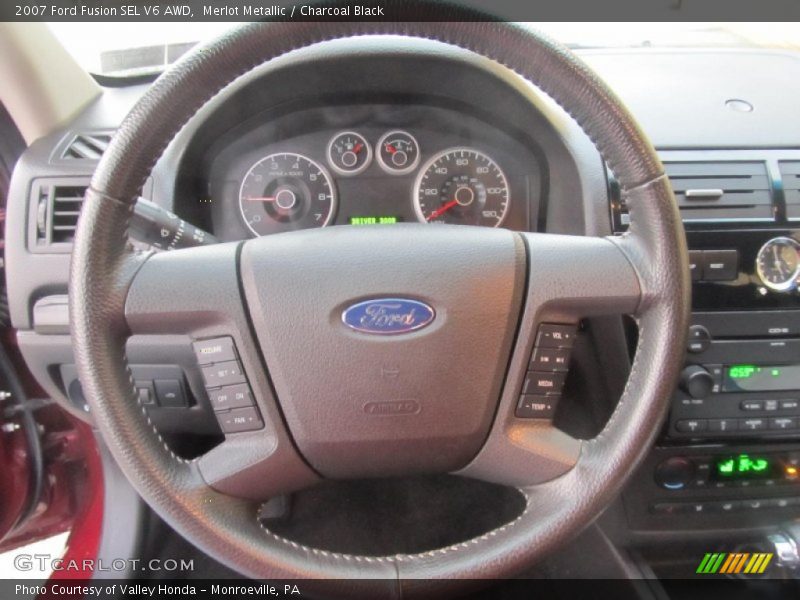  2007 Fusion SEL V6 AWD Steering Wheel