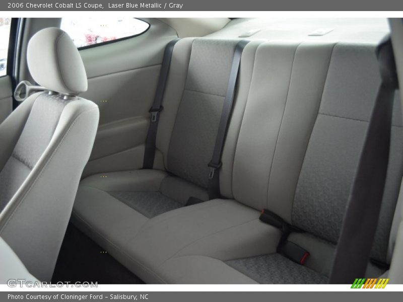 Rear Seat of 2006 Cobalt LS Coupe