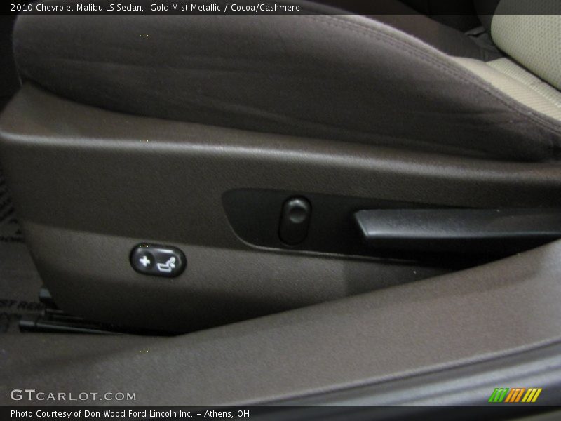 Gold Mist Metallic / Cocoa/Cashmere 2010 Chevrolet Malibu LS Sedan