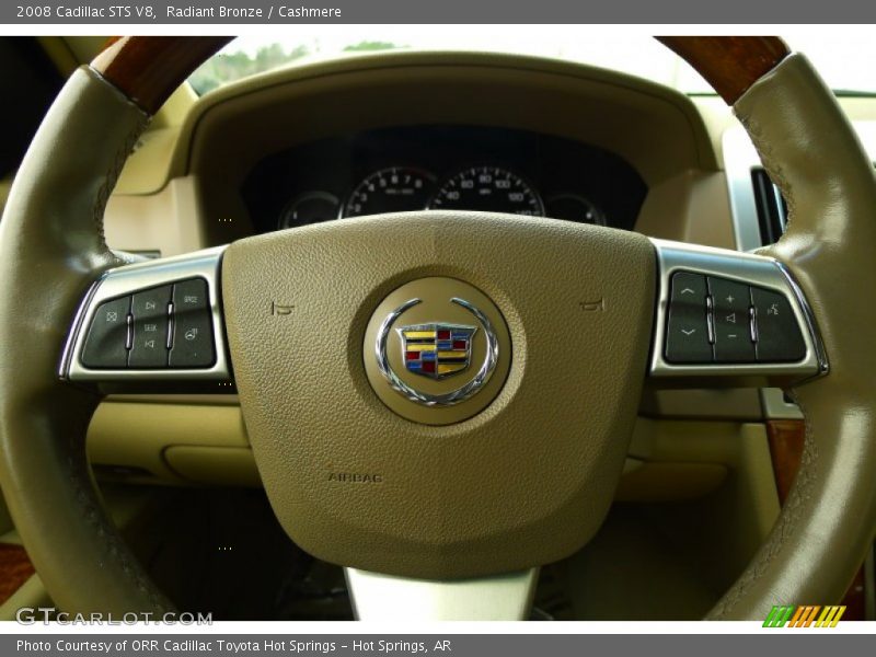 Radiant Bronze / Cashmere 2008 Cadillac STS V8