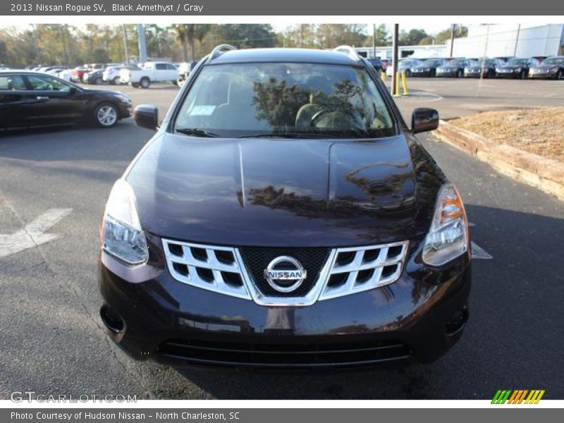 Black Amethyst / Gray 2013 Nissan Rogue SV