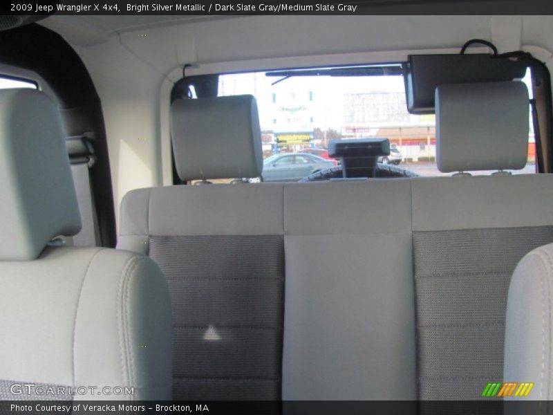 Bright Silver Metallic / Dark Slate Gray/Medium Slate Gray 2009 Jeep Wrangler X 4x4