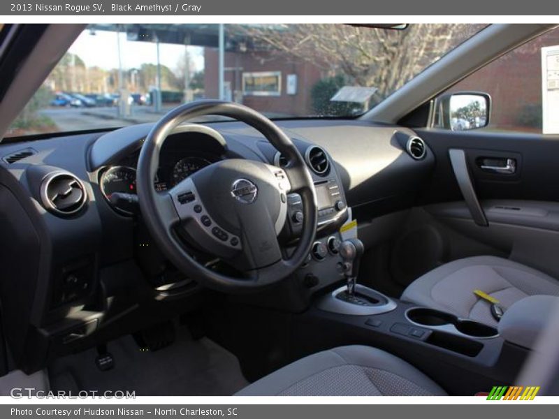 Black Amethyst / Gray 2013 Nissan Rogue SV