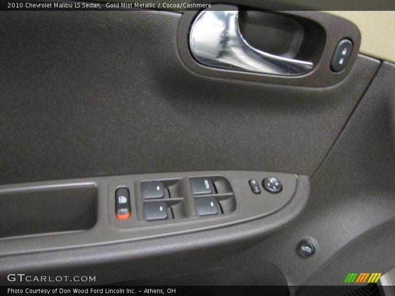 Gold Mist Metallic / Cocoa/Cashmere 2010 Chevrolet Malibu LS Sedan