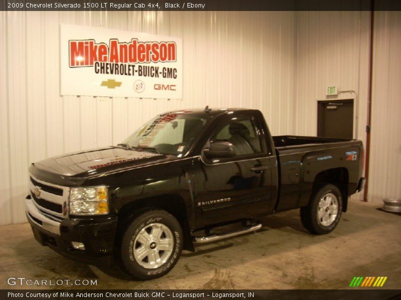 Black / Ebony 2009 Chevrolet Silverado 1500 LT Regular Cab 4x4