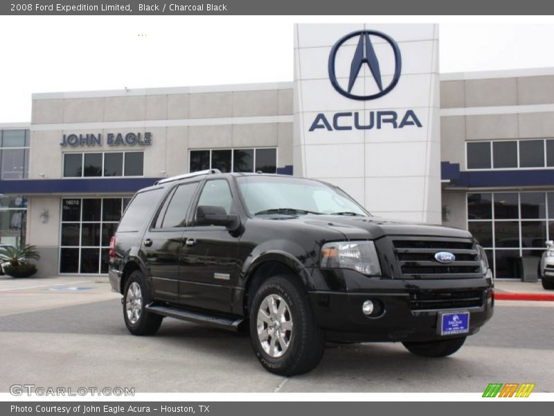 Black / Charcoal Black 2008 Ford Expedition Limited