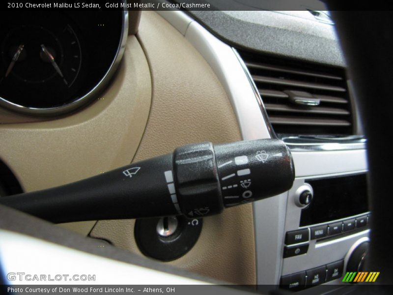 Gold Mist Metallic / Cocoa/Cashmere 2010 Chevrolet Malibu LS Sedan