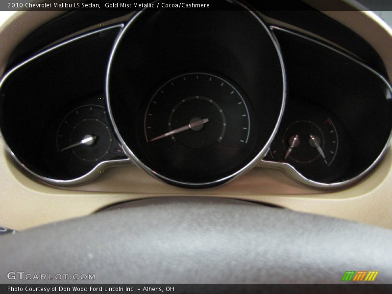 Gold Mist Metallic / Cocoa/Cashmere 2010 Chevrolet Malibu LS Sedan