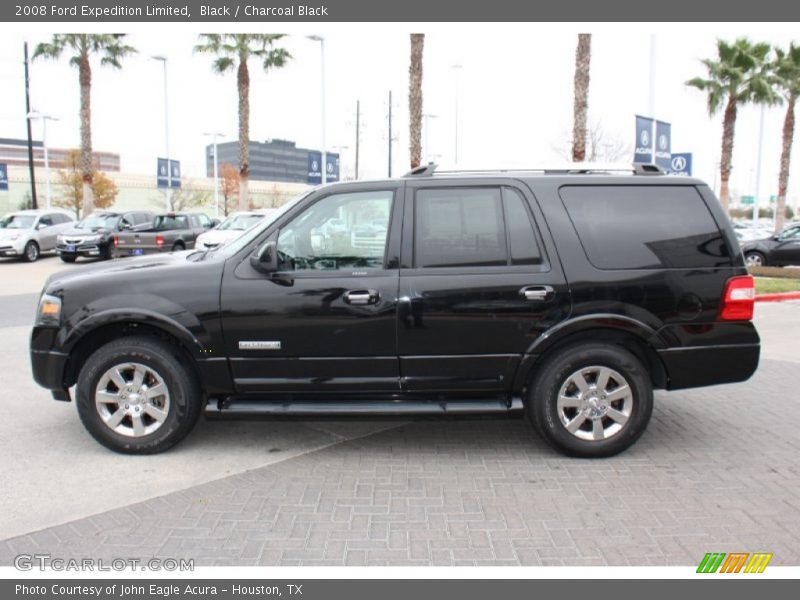 Black / Charcoal Black 2008 Ford Expedition Limited
